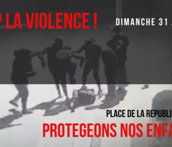Protégeons nos enfants contre la violence! Защитим наших детей от насилия! Rassemblement à Paris.