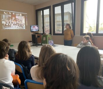 Международный телемост между русской школой дополнительного образования «Антошка» (Версаль / Франция) и гимназией города Лабытнанги (п-ов Ямал / Россия)