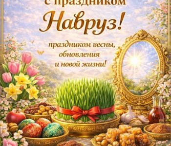 Координационный совет организаций российских соотечественников во Франции сердечно поздравляет вас с праздником Новруз!