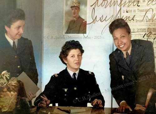 Алла Дюмениль, майор Свободной Франции, создатель женских авиационных частей