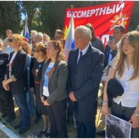 День Победы в Монпелье