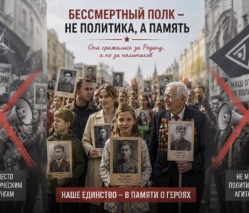ОБРАЩЕНИЕ К РУССКОЯЗЫЧНОЙ ДИАСПОРЕ ФРАНЦИИ В  СВЯЗИ С СИТУАЦИЕЙ ВОКРУГ ШЕСТВИЯ «БЕССМЕРТНЫЙ ПОЛК»