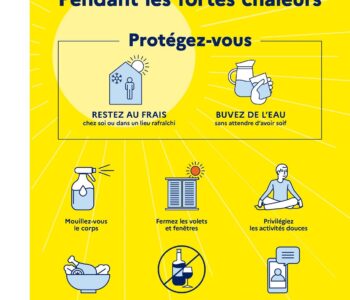 Canicule во Франции: рекомендации врачей, экстренные телефоны и меры безопасности во время сильной жары.