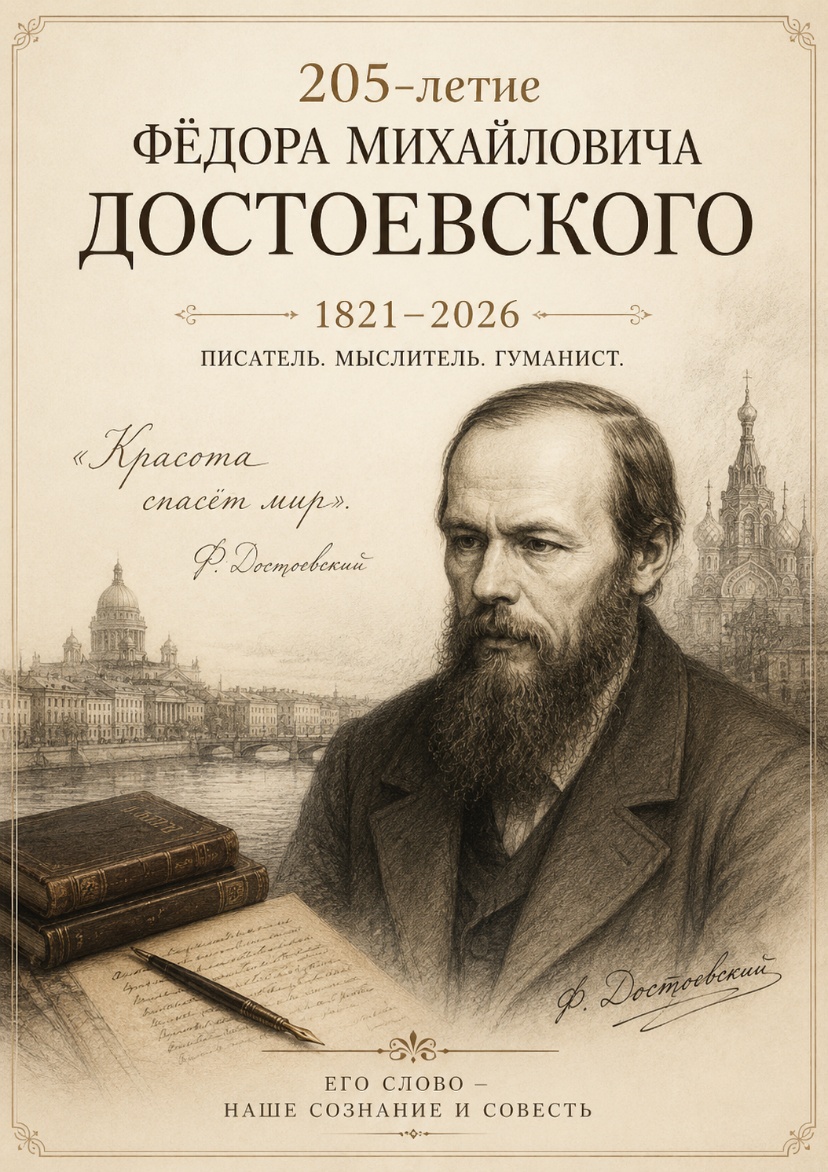 «Читать Достоевского — значит понимать человека» 4 июля в России отмечается День Достоевского.