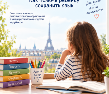 Когда русский становится вторым: как помочь ребёнку сохранить язык?